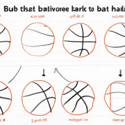 How To Draw A Basketball - A Step By Step Drawing Guide - Custom Paint By Numbers