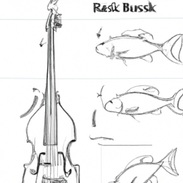 How To Draw A Bass - A Step By Step Drawing Guide – Custom Paint By Numbers