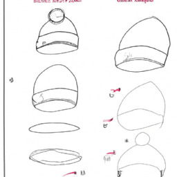 How To Draw A Beanie - A Step By Step Drawing Guide - Custom Paint By Numbers