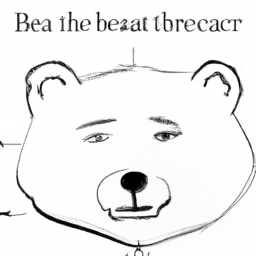 How To Draw A Bear-Face - A Step By Step Drawing Guide - Custom Paint By Numbers