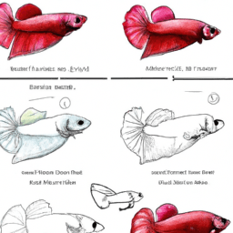 How To Draw A Betta-Fish - A Step By Step Drawing Guide - Custom Paint By Numbers