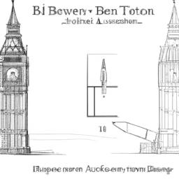 How To Draw A Big-Ben - A Step By Step Drawing Guide - Custom Paint By Numbers