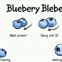 How To Draw A Blueberry - A Step By Step Drawing Guide – Custom Paint ...