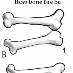 How To Draw A Bone - A Step By Step Drawing Guide - Custom Paint By Numbers