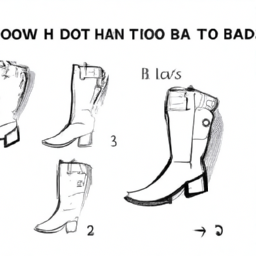 How To Draw A Boots - A Step By Step Drawing Guide - Custom Paint By Numbers