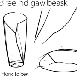 How To Draw A Broken-Glass - A Step By Step Drawing Guide - Custom Paint By Numbers