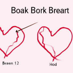 How To Draw A Broken-Heart - A Step By Step Drawing Guide - Custom Paint By Numbers