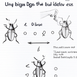 How To Draw A Bug - A Step By Step Drawing Guide - Custom Paint By Numbers