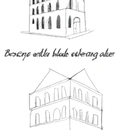 How To Draw A Buildings - A Step By Step Drawing Guide - Custom Paint By Numbers