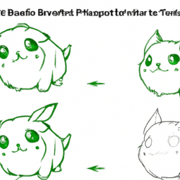 How To Draw A Bulbasaur - A Step By Step Drawing Guide - Custom Paint By Numbers