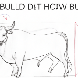 How To Draw A Bull - A Step By Step Drawing Guide - Custom Paint By Numbers