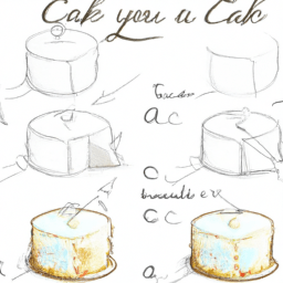 How To Draw A Cake - A Step By Step Drawing Guide - Custom Paint By Numbers