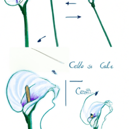 How To Draw A Calla-Lily - A Step By Step Drawing Guide - Custom Paint By Numbers