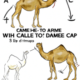 How To Draw A Camel - A Step By Step Drawing Guide - Custom Paint By Numbers