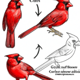 How To Draw A Cardinal - A Step By Step Drawing Guide - Custom Paint By Numbers