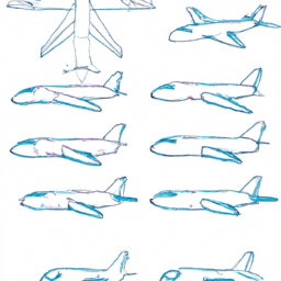 How To Draw A Cartoon-Airplane - A Step By Step Drawing Guide - Custom Paint By Numbers