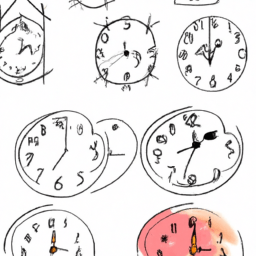 How To Draw A Cartoon-Clock - A Step By Step Drawing Guide - Custom Paint By Numbers