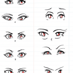 How To Draw A Cartoon-Eyes - A Step By Step Drawing Guide – Custom ...