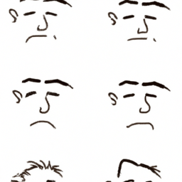 How To Draw A Cartoon-Face - A Step By Step Drawing Guide - Custom Paint By Numbers