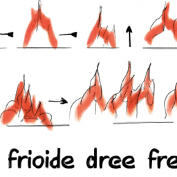 How To Draw A Cartoon-Fire - A Step By Step Drawing Guide - Custom Paint By Numbers