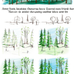 How To Draw A Cartoon-Forest - A Step By Step Drawing Guide - Custom Paint By Numbers