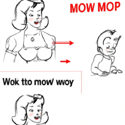 How To Draw A Cartoon-Mom - A Step By Step Drawing Guide - Custom Paint By Numbers