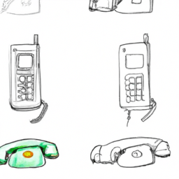 How To Draw A Cartoon-Phone - A Step By Step Drawing Guide - Custom Paint By Numbers