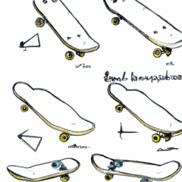 How To Draw A Cartoon-Skateboard - A Step By Step Drawing Guide - Custom Paint By Numbers