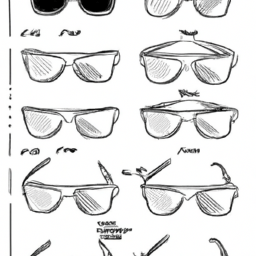 How To Draw A Cartoon-Sunglasses - A Step By Step Drawing Guide ...