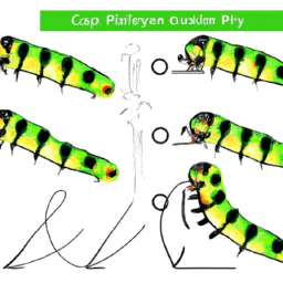 How To Draw A Caterpillar - A Step By Step Drawing Guide – Custom Paint ...