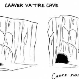 How To Draw A Cave - A Step By Step Drawing Guide - Custom Paint By Numbers