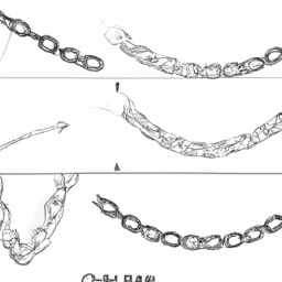 How To Draw A Chains - A Step By Step Drawing Guide - Custom Paint By Numbers