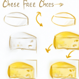 How To Draw A Cheese - A Step By Step Drawing Guide - Custom Paint By Numbers