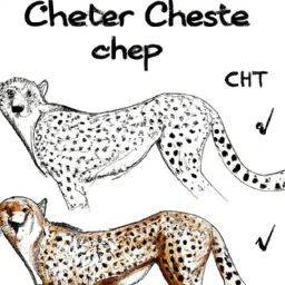 How To Draw A Cheetah-Print - A Step By Step Drawing Guide - Custom Paint By Numbers