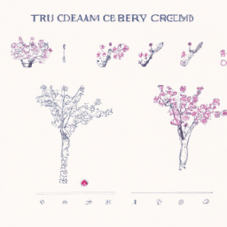 How To Draw A Cherry-Blossom-Tree - A Step By Step Drawing Guide - Custom Paint By Numbers