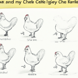 How To Draw A Chicken - A Step By Step Drawing Guide - Custom Paint By Numbers