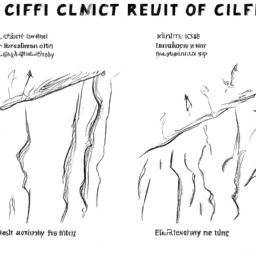 How To Draw A Cliff - A Step By Step Drawing Guide - Custom Paint By Numbers