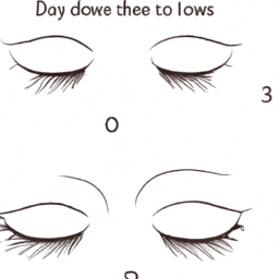 How To Draw A Closed-Eyes - A Step By Step Drawing Guide - Custom Paint By Numbers