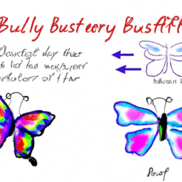 How To Draw A Colorful-Butterfly - A Step By Step Drawing Guide - Custom Paint By Numbers