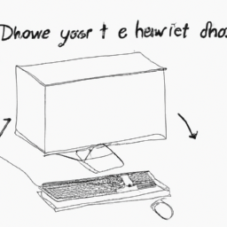 How To Draw A Computer - A Step By Step Drawing Guide – Custom Paint By ...