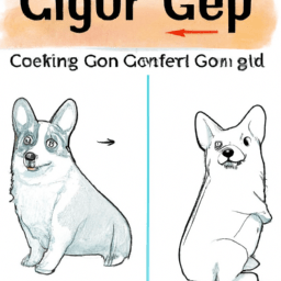 How To Draw A Corgi - A Step By Step Drawing Guide - Custom Paint By Numbers