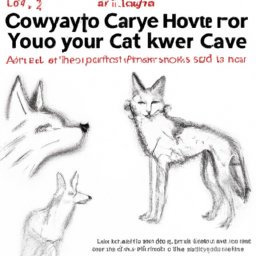 How To Draw A Coyote - A Step By Step Drawing Guide - Custom Paint By Numbers