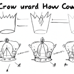 How To Draw A Crown - A Step By Step Drawing Guide - Custom Paint By Numbers