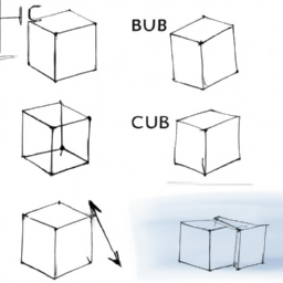 How To Draw A Cube - A Step By Step Drawing Guide - Custom Paint By Numbers