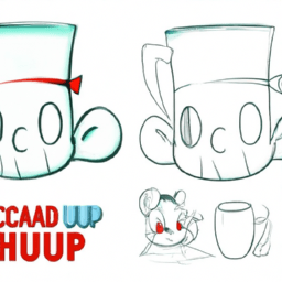 How To Draw A Cuphead - A Step By Step Drawing Guide - Custom Paint By Numbers