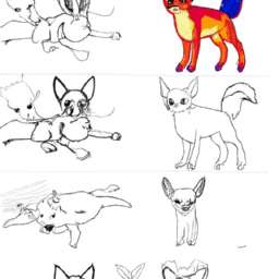 How To Draw A Cute-Animals - A Step By Step Drawing Guide - Custom Paint By Numbers