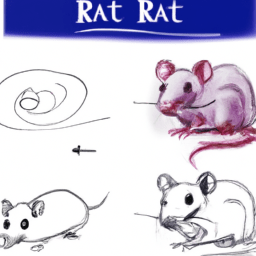 How To Draw A Cute-Rat - A Step By Step Drawing Guide – Custom Paint By ...