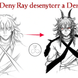 How To Draw A Demon-Slayer - A Step By Step Drawing Guide - Custom Paint By Numbers