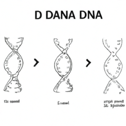 How To Draw A Dna - A Step By Step Drawing Guide - Custom Paint By Numbers