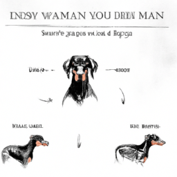 How To Draw A Dobermann - A Step By Step Drawing Guide - Custom Paint By Numbers